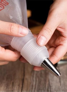 10PCS/LOT Dessert Decorators Adapter Set Piping Bag Plastic