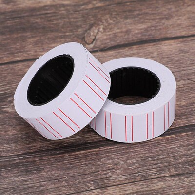 10 Roll Self Adhesive Price Label Sticker Paper Price Labels