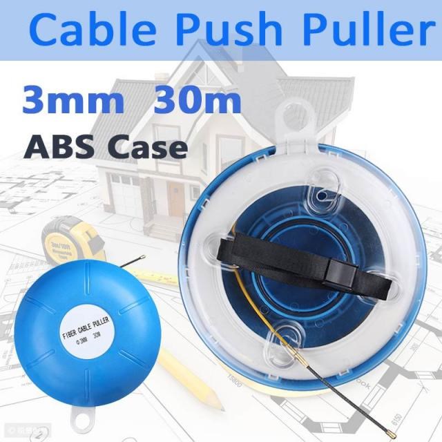 3mm 30 Meter Blue Guide Device Fiberglass Electric Cable Pus