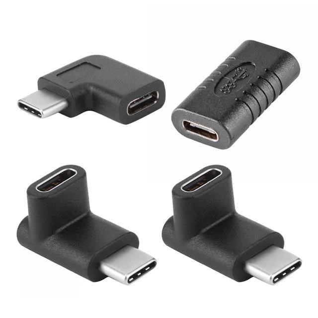 4Pcs USB Female/Male to Female Adapter USB 3.1 Type C Adapte