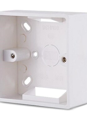 86X86 PVC Thickening Junction Box Wall Mount Cassette 适用于