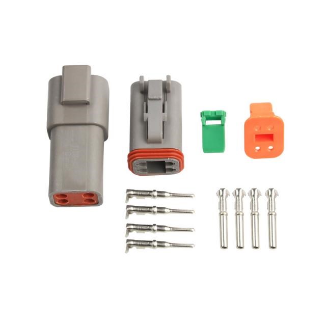 1set DT Connector  2P 3P 4P 6P Waterproof Electrical Connect