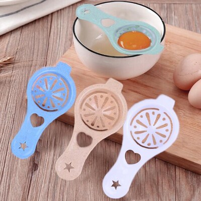 1pcs Mini Kitchen Egg Yolk White Separator Holder Divider Si