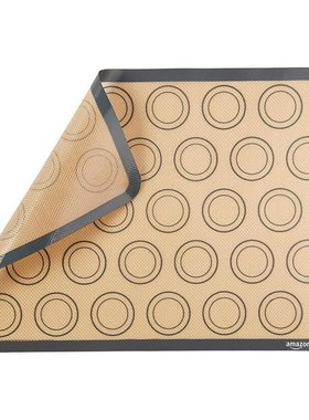 Silicone Macaron Baking Mat - 适用于 Bake Pans - Macaroon/Pa