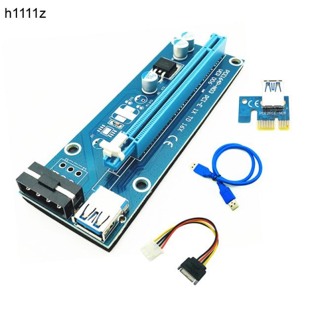 PCI-E Riser Card 30CM 60CM 100CM USB3.0 Cable PCI Express 1X
