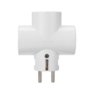 Multiple Plug Socket 16A 250V 3-way Multiple Plug Socket Ada