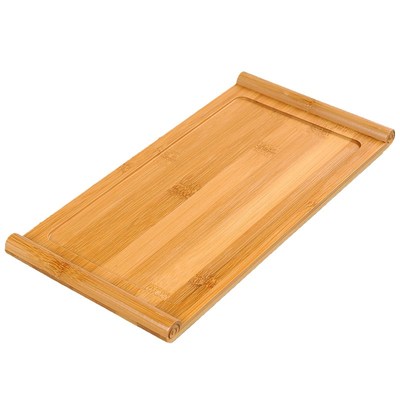 Natural Bamboo Tea Tray Bamboo Cup Plate Food Dessert Servic
