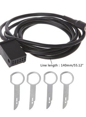 6000 CD MP3 Input Aux Cable Adapter for Ford Focus Mondeo