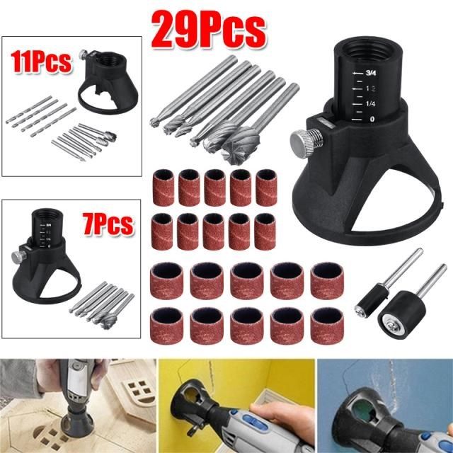 HSS Router Drill Bit Electric Grinder Locator Drill Holder D