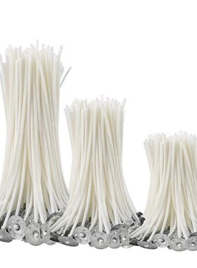 100Pcs Candle Wicks Smokeless Pure Cotton Core DIY Candle Ma