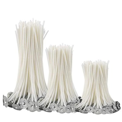 100Pcs Candle Wicks Smokeless Pure Cotton Core DIY Candle Ma