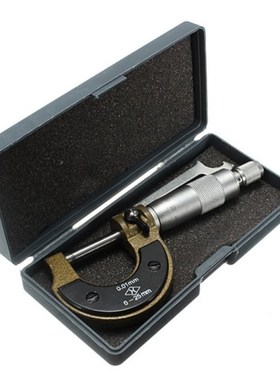 High Precision 0-25mm 0.01mm Metric Outside Diameter Microme