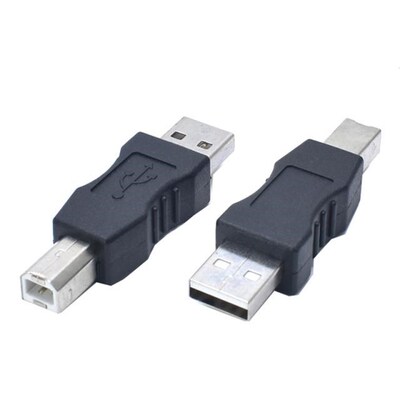 A Male to Printer Scanner Type B Male Adapter Adaptor Conver