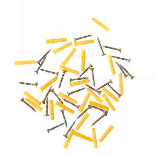 Screws 6 x 30mm Self-tapping Screws Small Yellow Fix Screw P