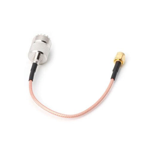RG316 Cable Jumper Pigtail UHF SO239 Female PL259 to SMA Mal