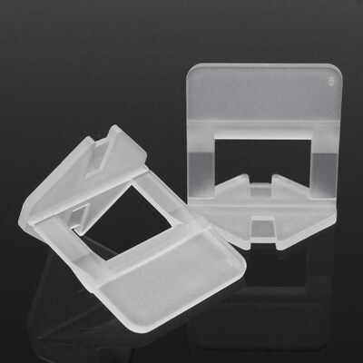100Pcs Plastic Ceramic Tile Leveling System Clips Kit Wall F