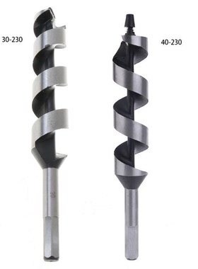230mm Hex Shank Extra Long Point Twist Auger Wood Drill Bits