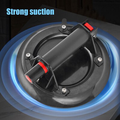 8 inch Portable Vacuum Suction Cup with Metal Handle Heavy D