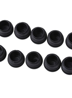 Chair Table Legs 25mm Diameter Plastic Cap Round Ribbed Tube