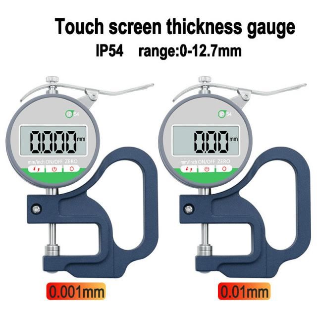 0-12.7mm 0.01mm/0.001mm Waterproof Dust Proof and Anti Oil C
