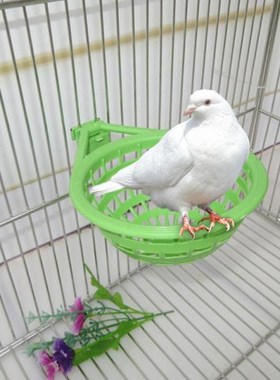 1 Pc Plastic Canary Nest Cage decorative cages bird eggs Nes