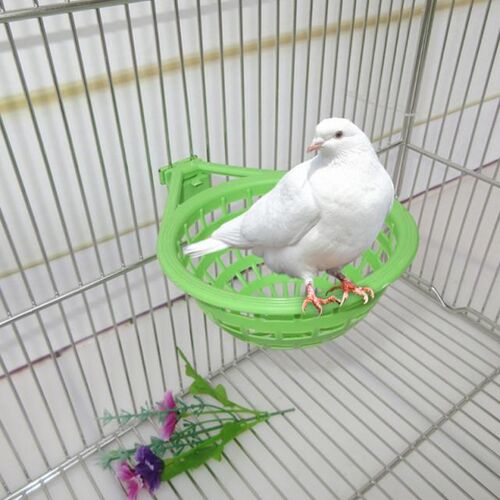 1 Pc Plastic Canary Nest Cage decorative cages bird eggs Nes