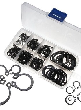 160PCS External Retaining Metal Internal Stainless Ring Circ