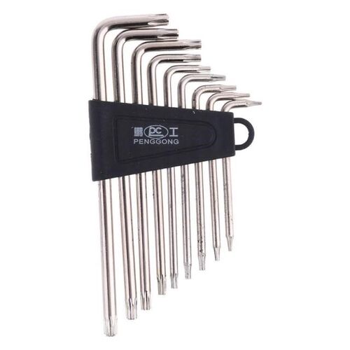 9Pcs/Set Hex Key Wrench Sets Torx L Shape Repair Tool Screwd