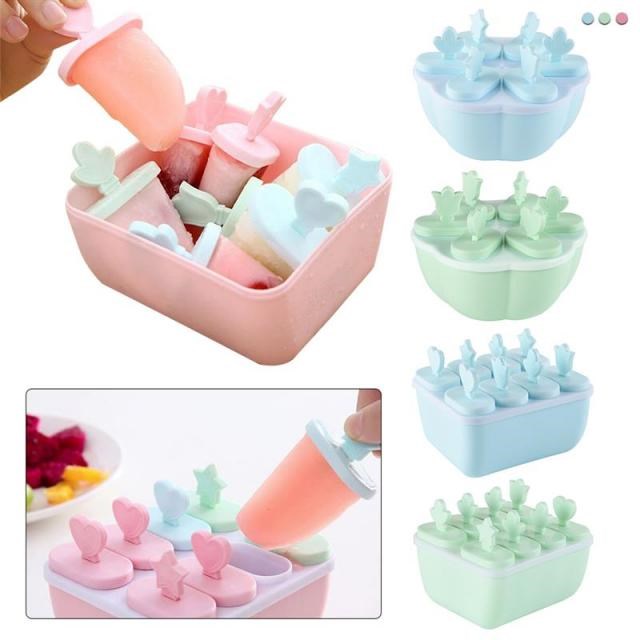 6/8 Cells Summer Accessories Kitchen Tools Food Grade Reusab