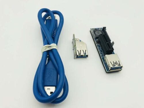 PCI-E X1 Extension Cable Riser Card Newest Sale Extender USB