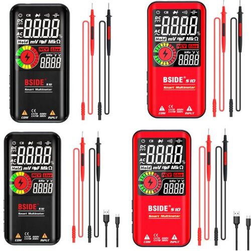 B-SIDE  Digital Multimeter Upgraded EBTN LCD 3 Results Displ