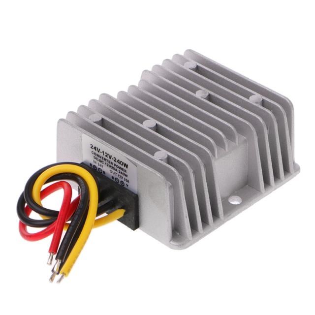 DC-DC Voltage Converter 24V To 12V 20A 240W DC Stepdown Adap