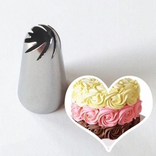 7 shapes flower cake nozzl cake decorating tip icing piping