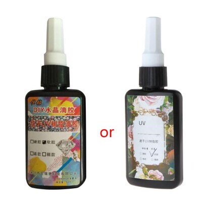 UV Resin Epoxy DIY Jewelry Making Transparent Soft Quick Sol
