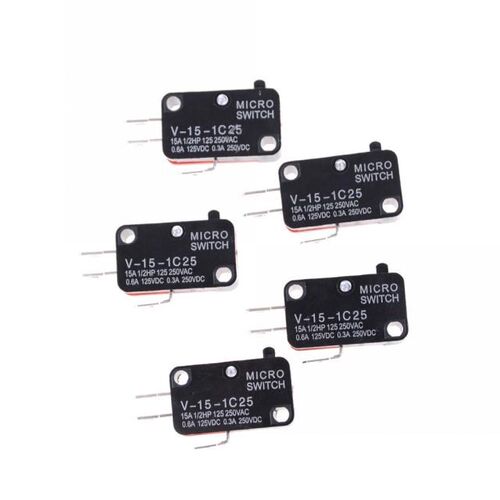 250V 16A Microwave Oven Door Arcade Cherry Push Button SPDT