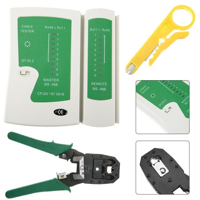 New Arrival RJ45 RJ11 Cat5 Network Tool Kit Multi-functional