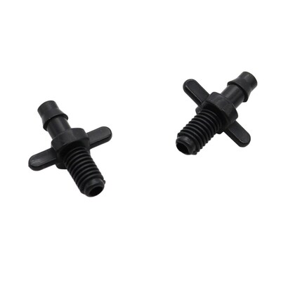 4 mm Hose Straight connectors with Threaded Garden Agricultu