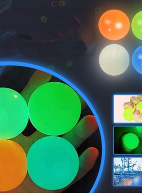 45mm Sticky Balls Throw At Ceiling Stick Wall Ball Sticky Ta