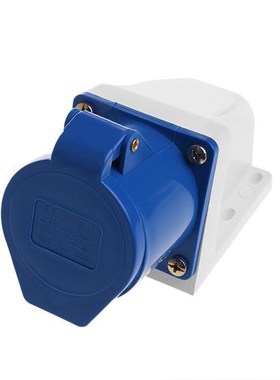 32 Amp 3pin Industrial Socket 220V-250Volt Weatherproof IP44