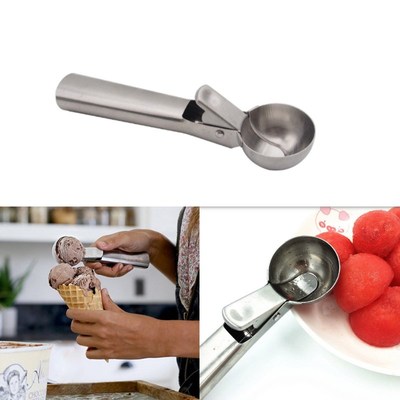 Stainless Steel Spoon Kitchen Ice Cream Mashed Potatoes Wate