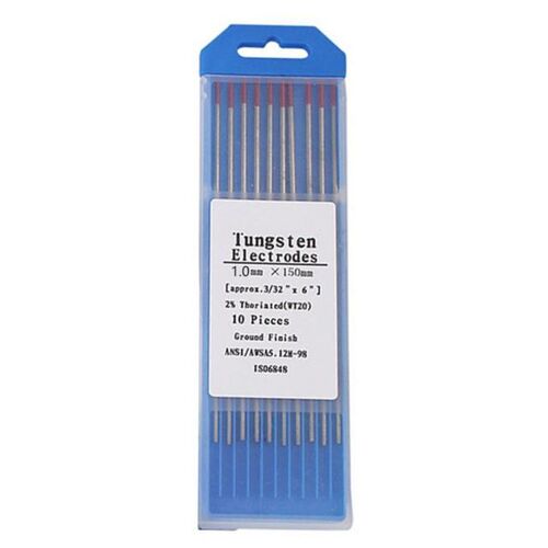 10pcs/Box WT20 Red Color Thorium Tungsten Electrode Head Tun