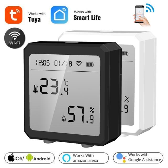 Tuya WiFi Temperature And Humidity Sensor Smart Home Indoor