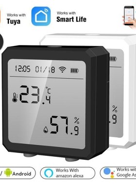 Tuya WiFi Temperature And Humidity Sensor Smart Home Indoor
