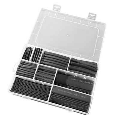385Pcs/box Polyolefin Shrinking Assorted Insulated Sleeving