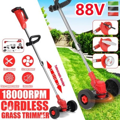 Adjustable Handheld Mowing Machine Garden Power Tool with Ba