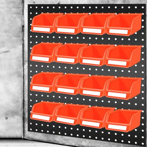 Tool Box Wall Mounted Storage Box Garage Rack Screw Parts Or