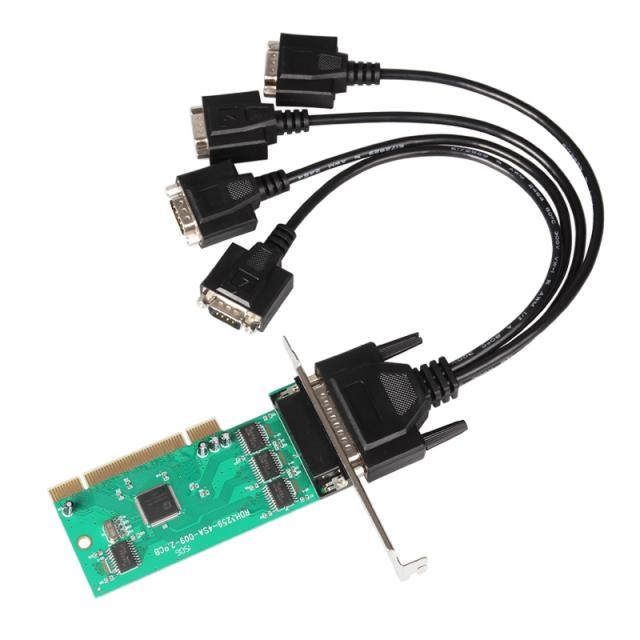 Good Quality Chip IOC845 4 DB-9 Serial (RS-232) Ports PCI Co