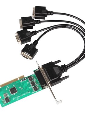 Good Quality Chip IOC845 4 DB-9 Serial (RS-232) Ports PCI Co