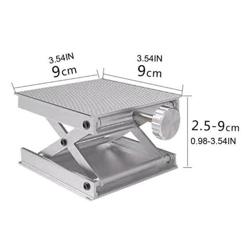 Stainless Steel Adjustable Lift Table Lab Lifting Stand Rack