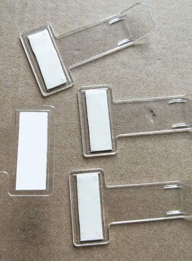 2pcs New Car Vehicle Parking Ticket Permit Holder Clip Stick
